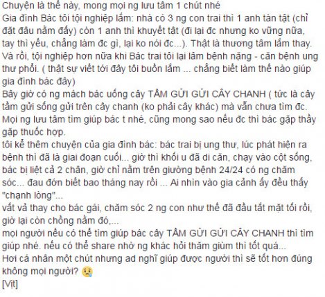 tac dung tam gui cay chanh